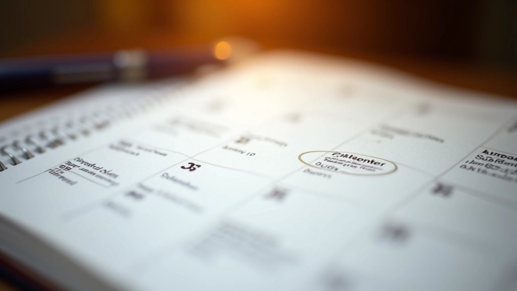 Wall calendar showing weekly salsa event schedule with highlighted dance nights